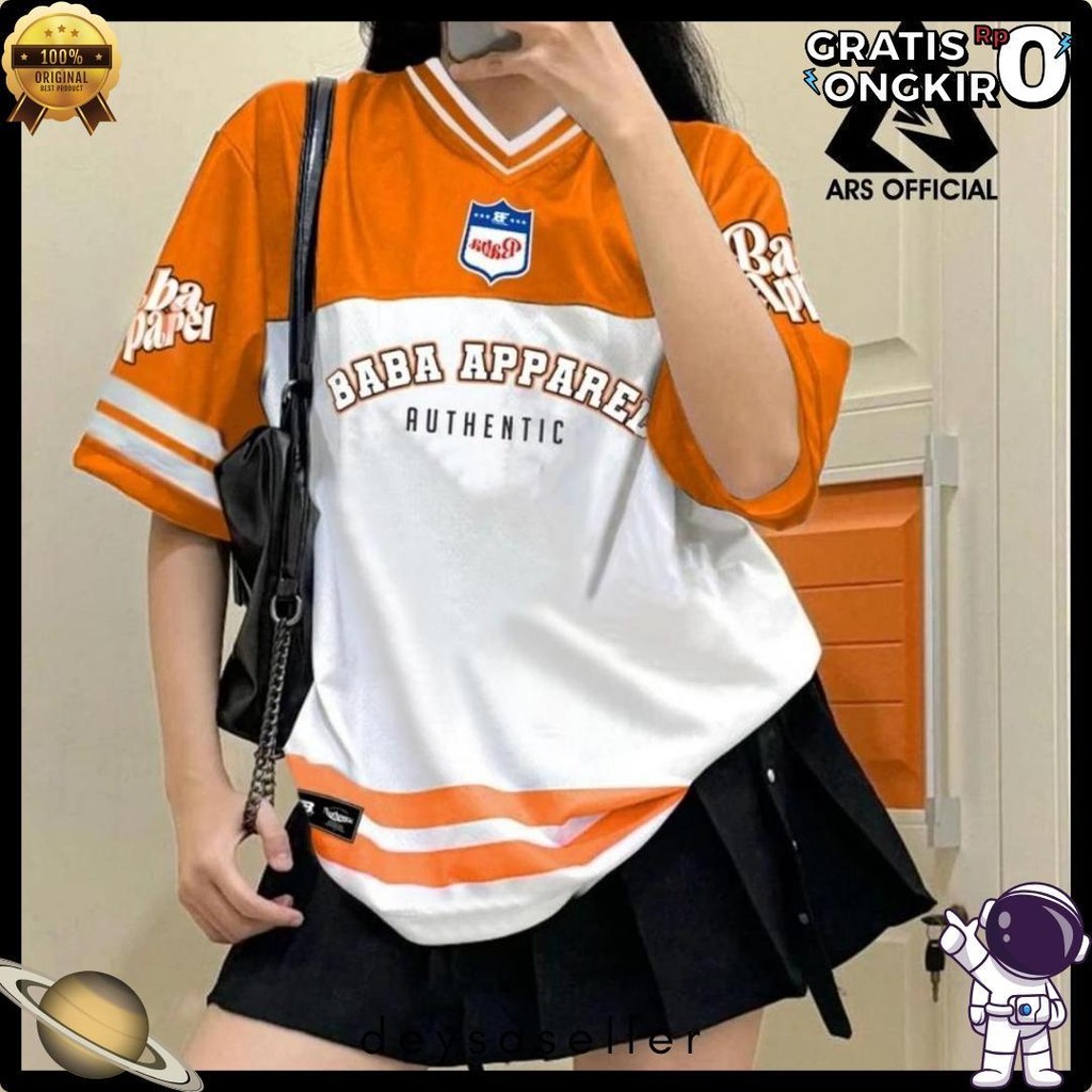 Wajib Punya Baju Jersey Streetwear Number 12 Oversize Boxy Fit Retro Unisex Vintage / Jersey Ballet 