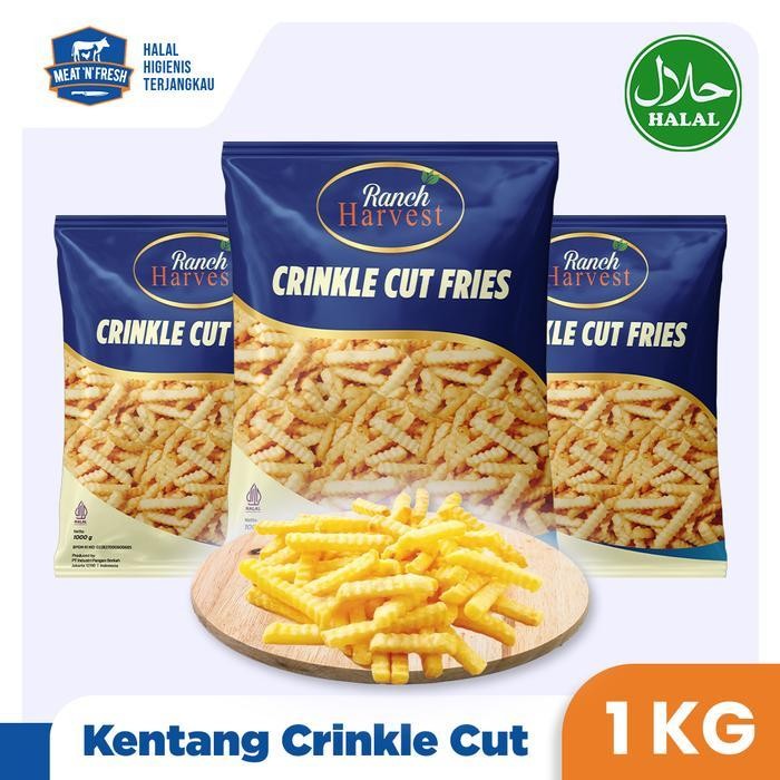 

HSS KENTANG GORENG FROZEN 1 KG CRINKLE CUT