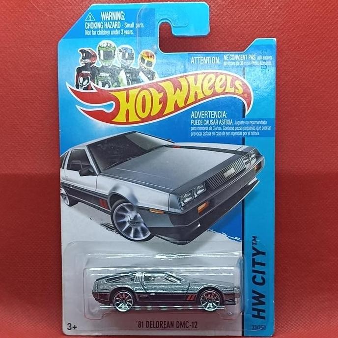 Hot Wheels 1981 Delorean DMC-12 (US1304) Bagasi Bisa Dibuka