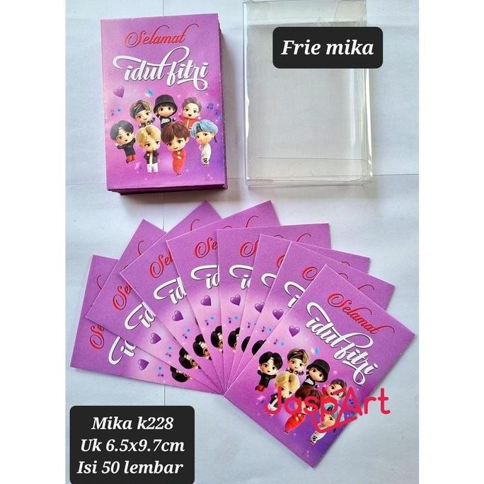 

AMPLOP / ANGPAO MIKA MEDIUM LEBARAN HARI RAYA IDUL FITRI KEMASAN ISI
