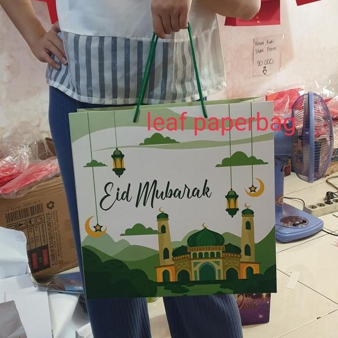 

paper bag hari raya idul fitri jumbo besar lebaran gift box hadiah