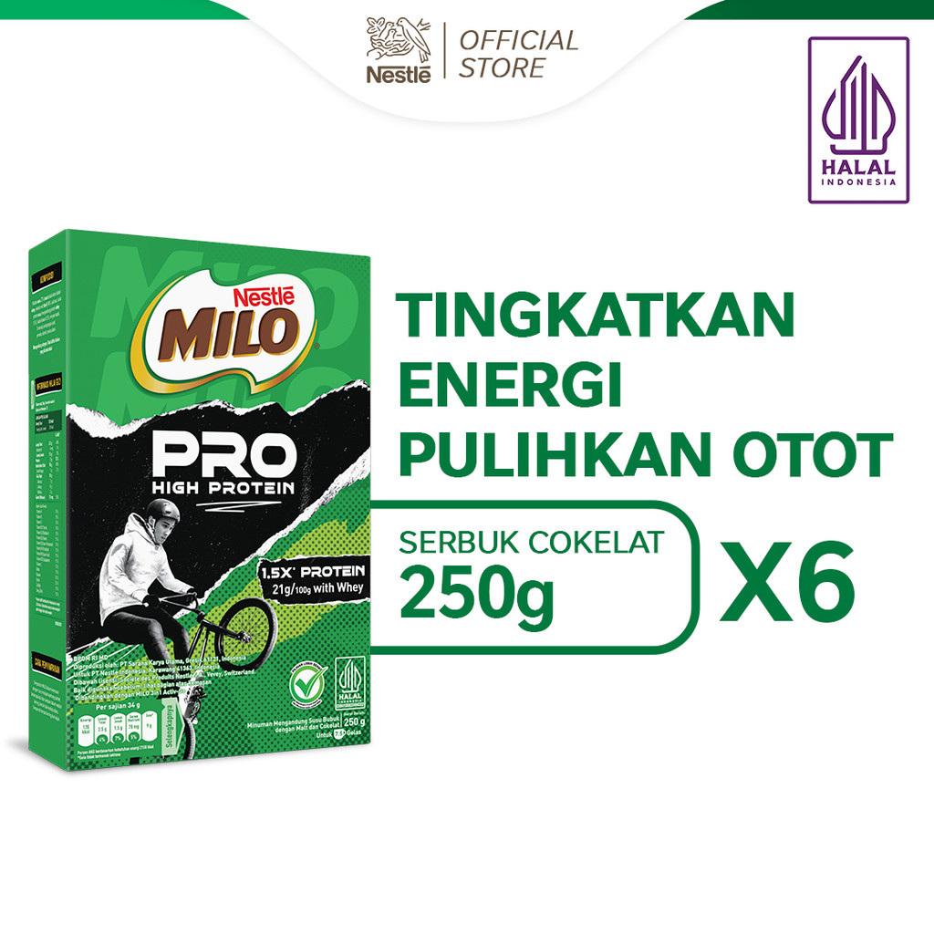 

MILO Protein 250g x 6