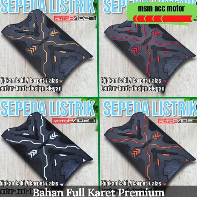 Promo Karpet Motor / Sepeda Listrik Uwinfly DF7 DF8 D7S D8S Goda Exotic Dll COD