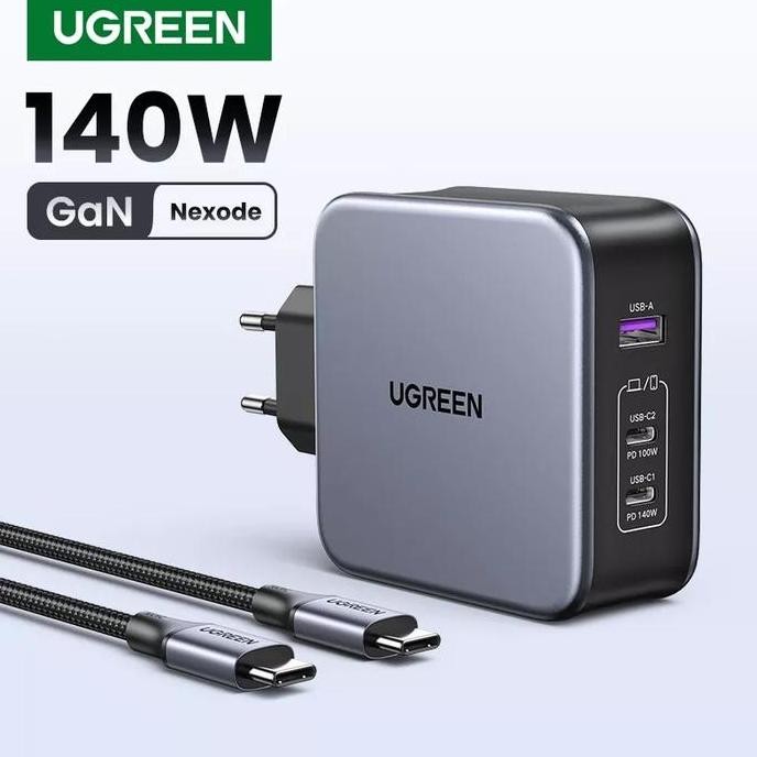 Ugreen Gan Adaptor 140W Nexode GAN Quick charge MacBook laptop HP