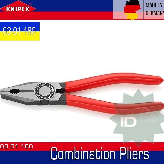 Tang Kombinasi Knipex 03 01 180 Combination Pliers