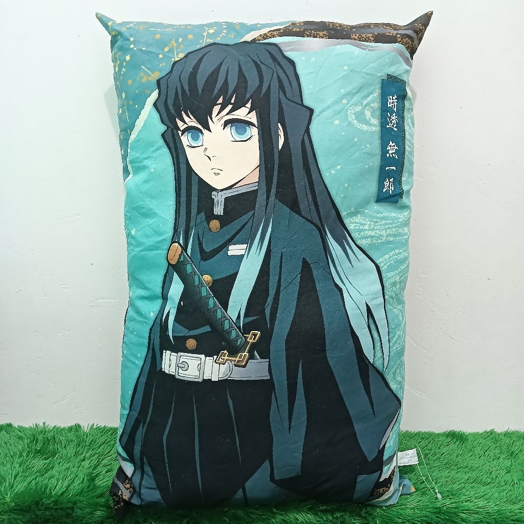OFFICIAL TOKITO MUICHIRO DEMON SLAYER KIMETSU NO YAIBA CUSHION PILLOW BANTAL ANIME PLUSH