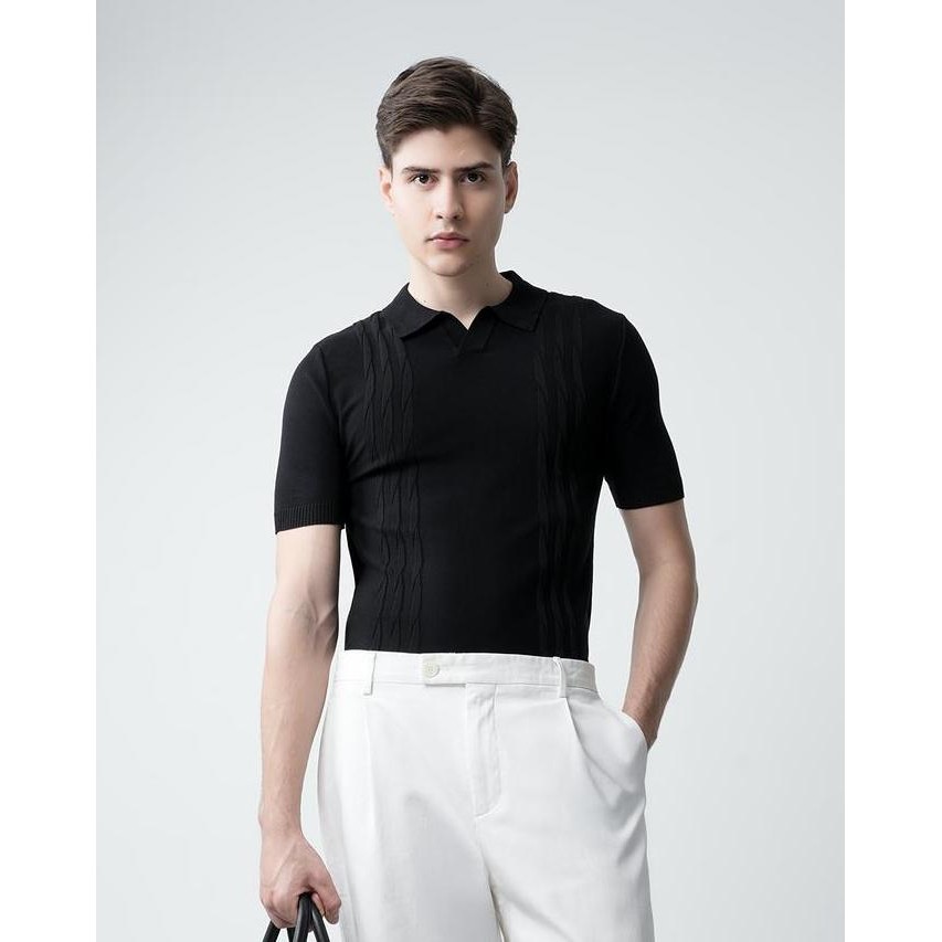 BALVEIN - Versase Plain Knit Polo AS