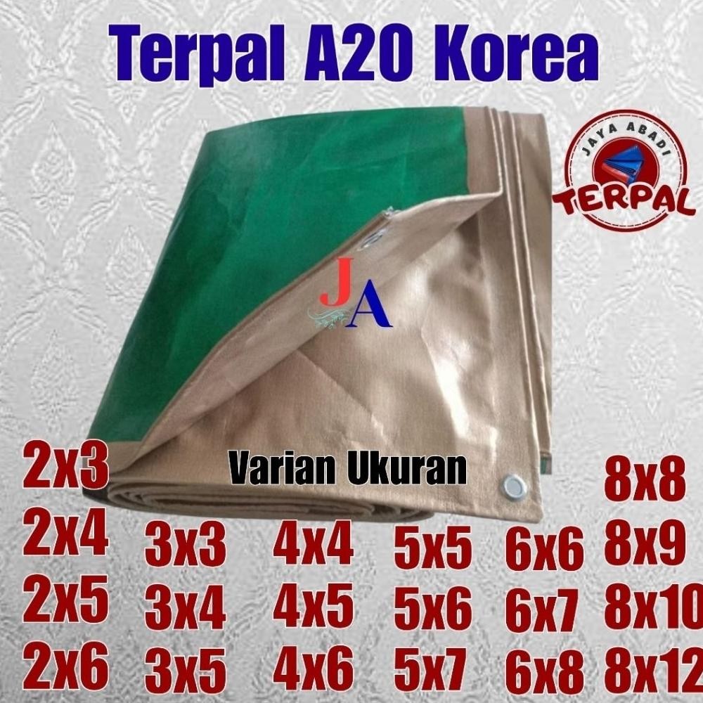 Terpal A20 Ukuran 5x10 Korea Super Tebal