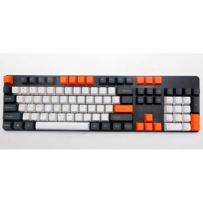 INSTAN ALCHA KEYCAPS PBT CARBON SINGLE SHOT OEM PROFILE 104 KEYS LARIS