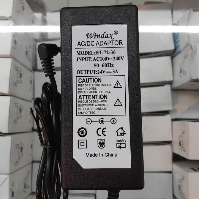 Ac/Dc Adaptor 24V 3A READY