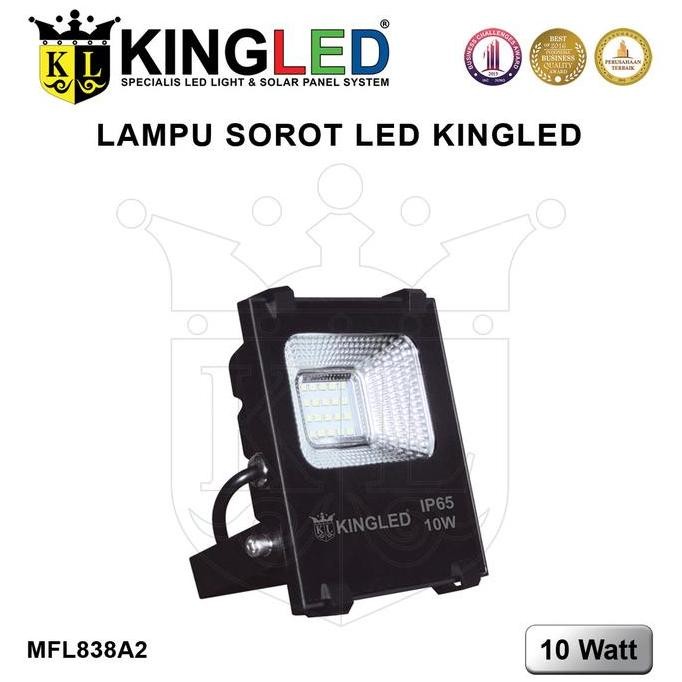 Kingled Lampu Sorot Led 10 Watt/ 20 Watt /30 Watt / 50 Watt / 100 Watt