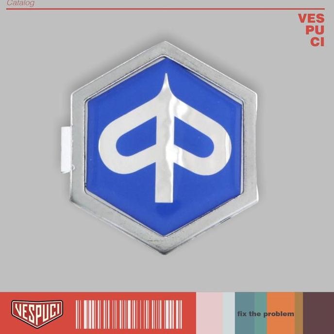 Ready  Emblem "Piaggio" Horncover For Vespa ET2/ET4/Zip/Hexagon/Liberty