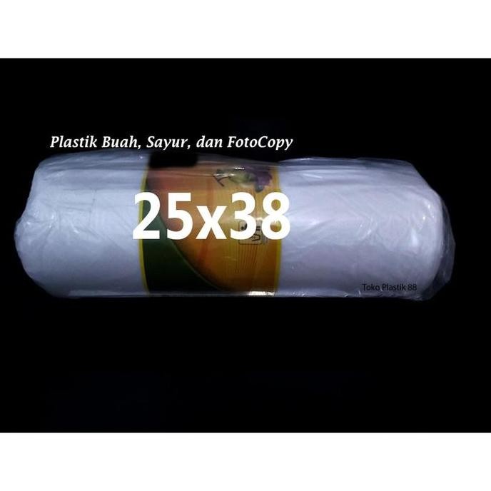 Plastik Roll Buah Sayur Atau Fotokopi 28X35 Cm / 30X45 Cm