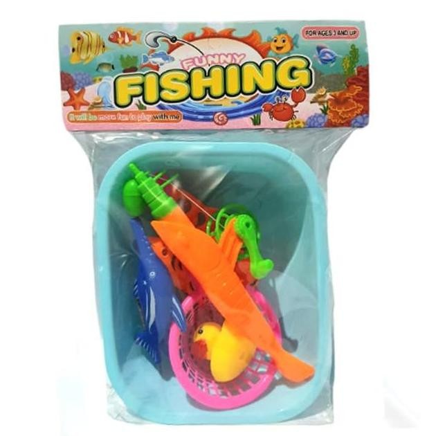 Mainan Pancing Ikan Plastik Kantong
