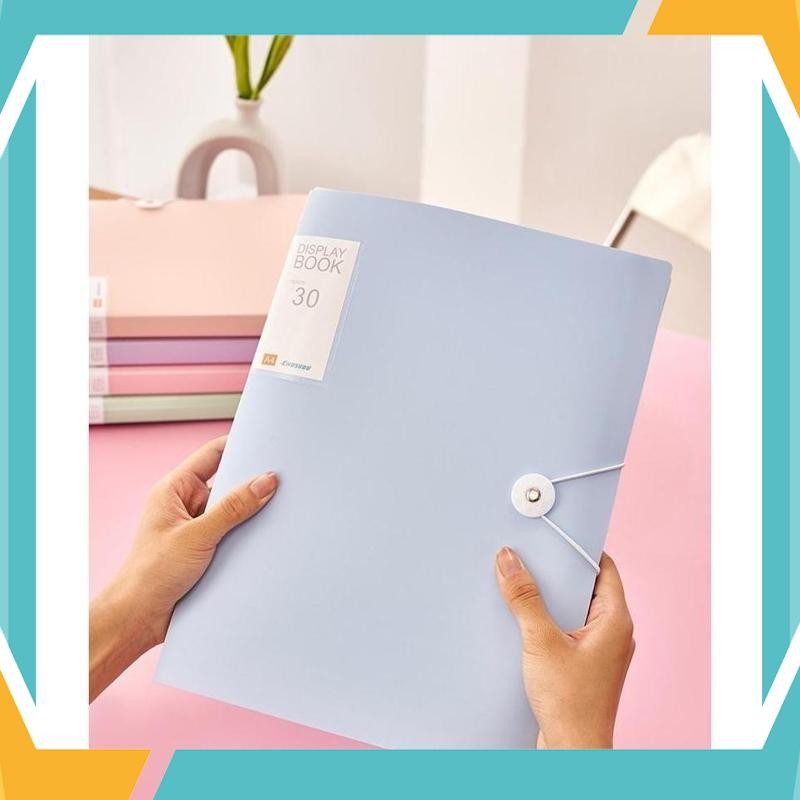 

Termurah Display Book / Map File Dokumen A4 30 Halaman Warna Pastel CMS-96