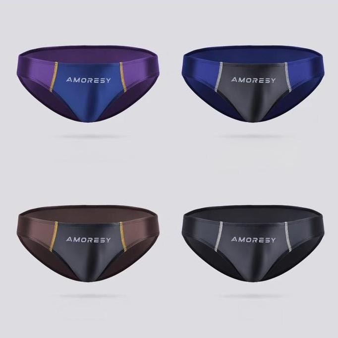 AMORESY OCEANUS BRIEF MULTIFUNGSI SWIMWEAR + CELANA DALAM PRIA ORIGINAL DAN TERPERCAYA