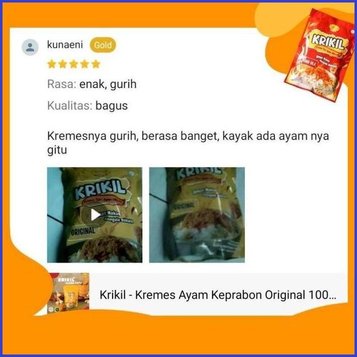 

KRIKIL KREMESAN PEDAS GILA 20 GR