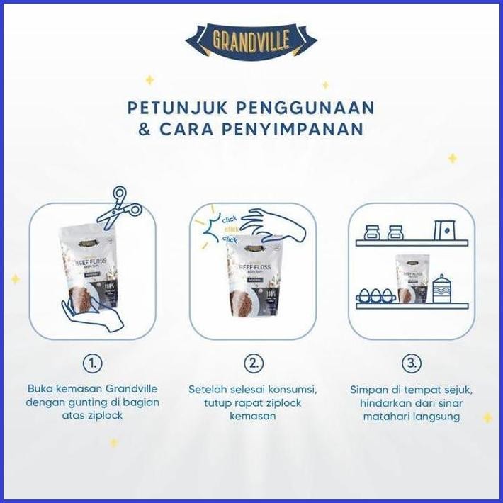 

GRANDVILLE ABON IKAN CRUNCHY HALF DOZEN - NON MSG GLUTEN FREE