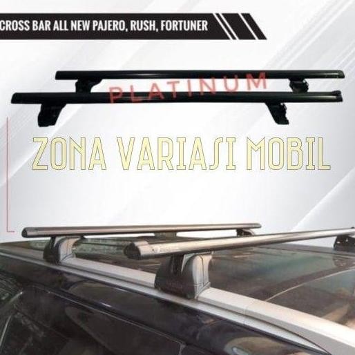 CROSSBAR / CROSS BAR / KAKI RACK ALL NEW RUSH TERIOS 2018 2019 2020 JEPIT ROOF RAIL PLATINUM ORIGINA
