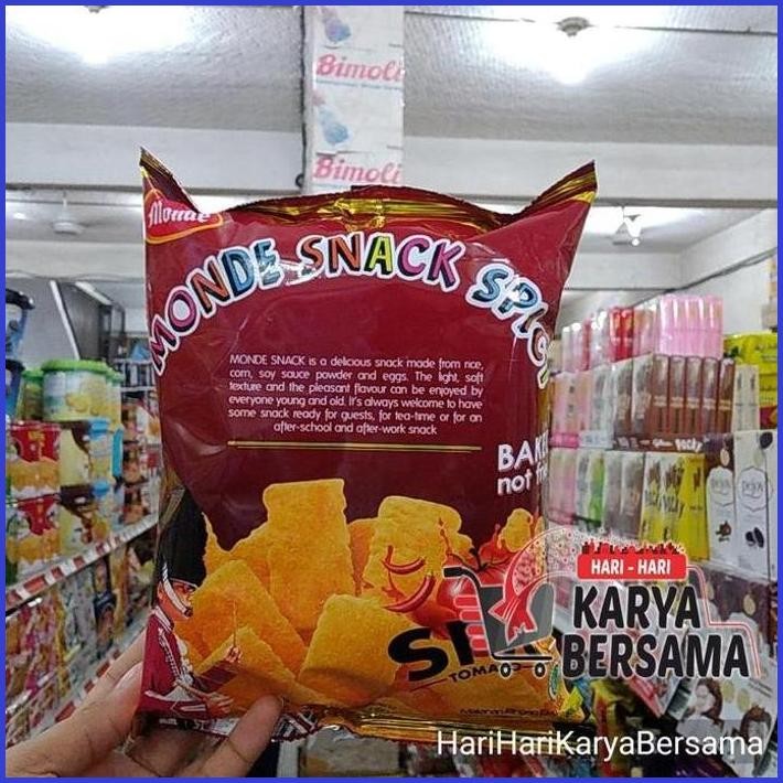 

MONDE SNACK SPICY TOMATO 50GR