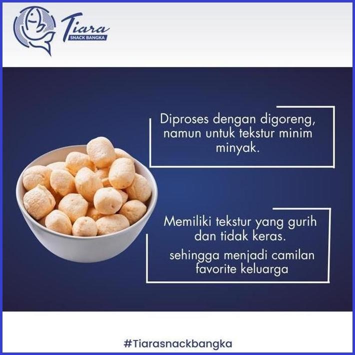 

GETAS IKAN TENGGIRI GETAS KRUPUK KEMPLANG IKAN TENGGIRI 250 GRAM BY TIARA SNACK BANGKA