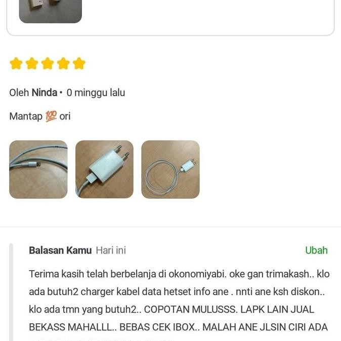 Kabel data iPhone 11 X XR XS Copotan