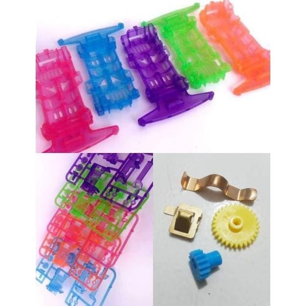 REP TAMIYA CHASSIS SUPER 1 TRANSPARAN SET + GIR SET + TERMINAL