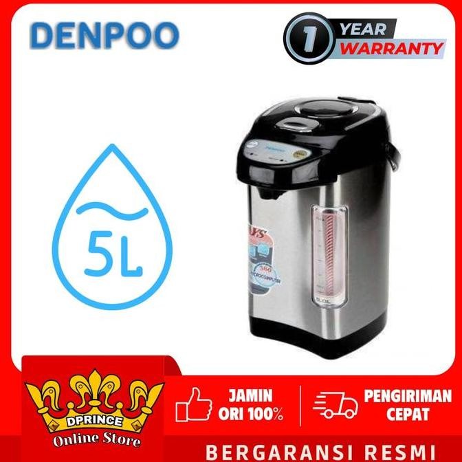 Denpoo Dep 858 termos listrik denpoo 5 liter