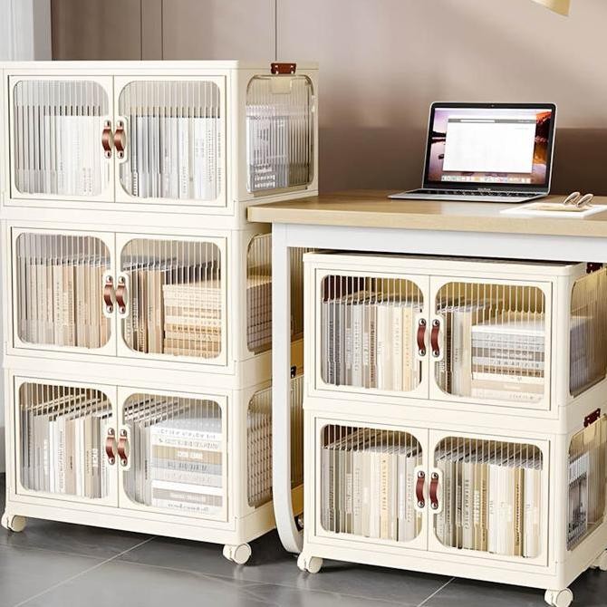 Lemari pakaian yang modis, tebal, dan tahan lama, lemari penyimpanan, lemari penyimpanan rumah tangg