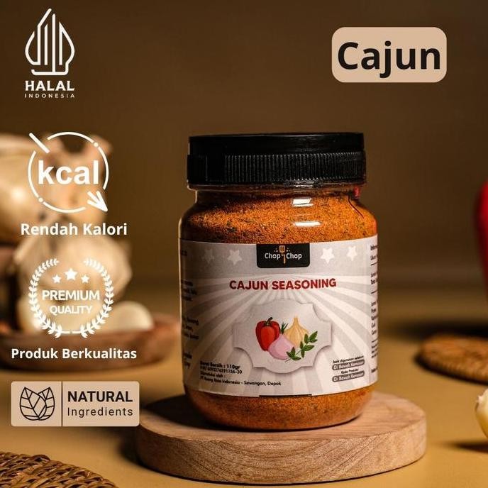 

Chopchop Cajun Seasoning Bumbu Marinasi Satset Rendah Kalori 100G