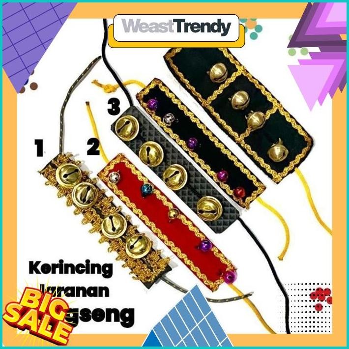 Gongseng jaranan / kerincing jaranan/ kerincing kaki jaranan SALE