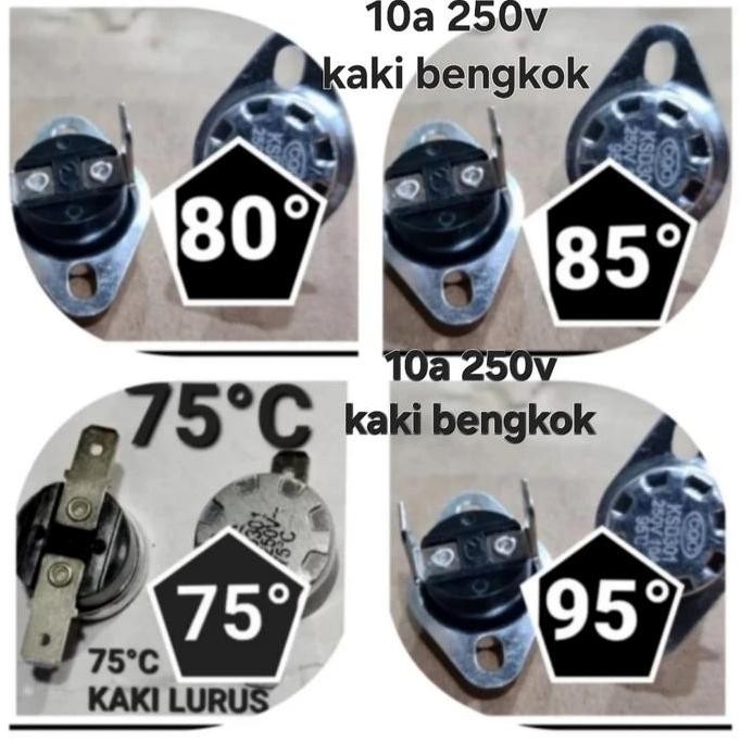 THERMOSTAT KSD 301 250V 10A  KSD201 MICROWAVE KSD 201 M AC250V10A FUSE