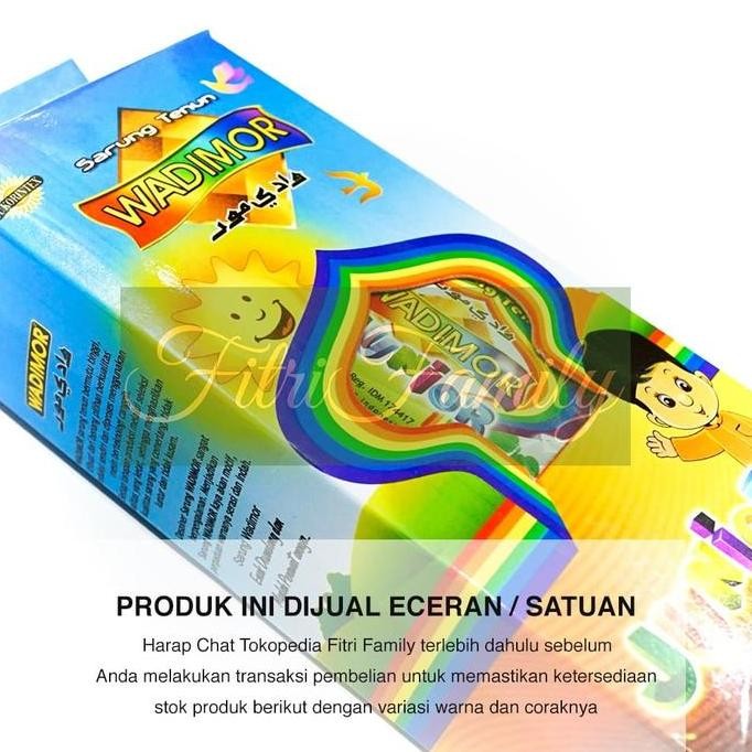 INSTAN SARUNG ANAK WADIMOR JUNIOR LARIS