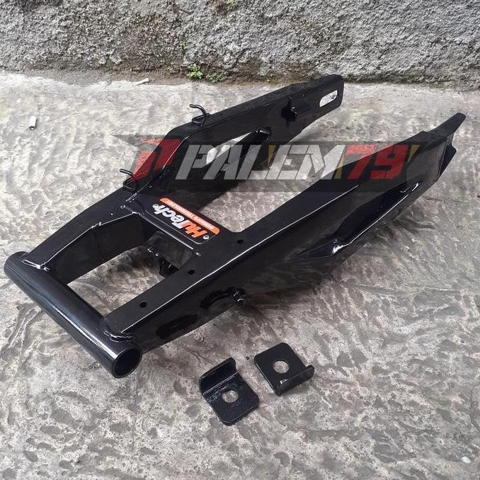 Ready  Arm Aprilia CRF 150 L Swingarm CRF150 Arem Aprillia - Hitam Silver
