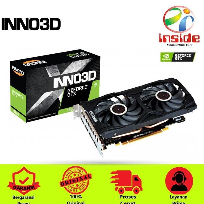 VGA INNO3D GeForce GTX 1660 Twin X2 6GB 192BIT GDDR5 Directx12