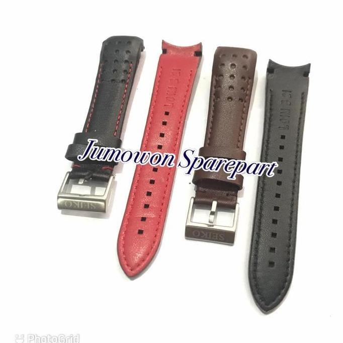STRAP TALI SEIKO BARCELONA BARCA SPORTURA LEATHER SEIKO KULIT PREMIUM murah