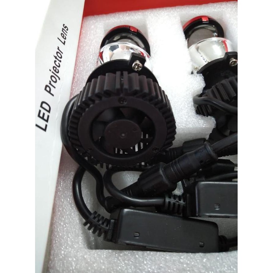 AYOTO Lampu Soket H4 Projie, T9-H4, Warna Putih, garansi 1 tahun Car Car