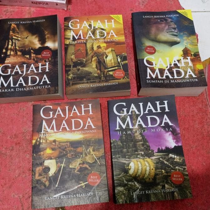 New seri novel gajah mada satu set