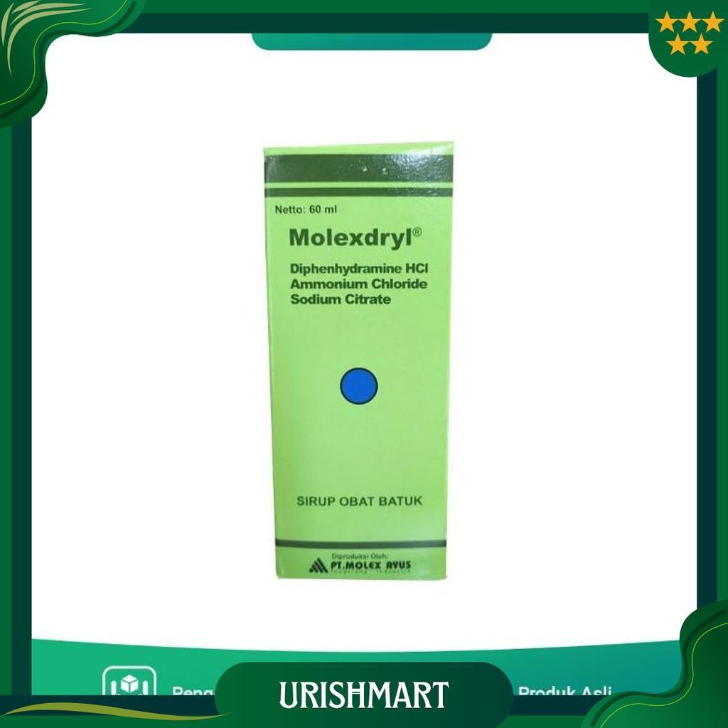 

Molexdryl Syrup 60Ml Gratis Ongkir