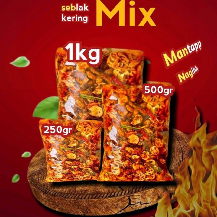 

DD Seblak Mix Campur 1 KiLo Pedas Daun Jeruk Food Snack Kering