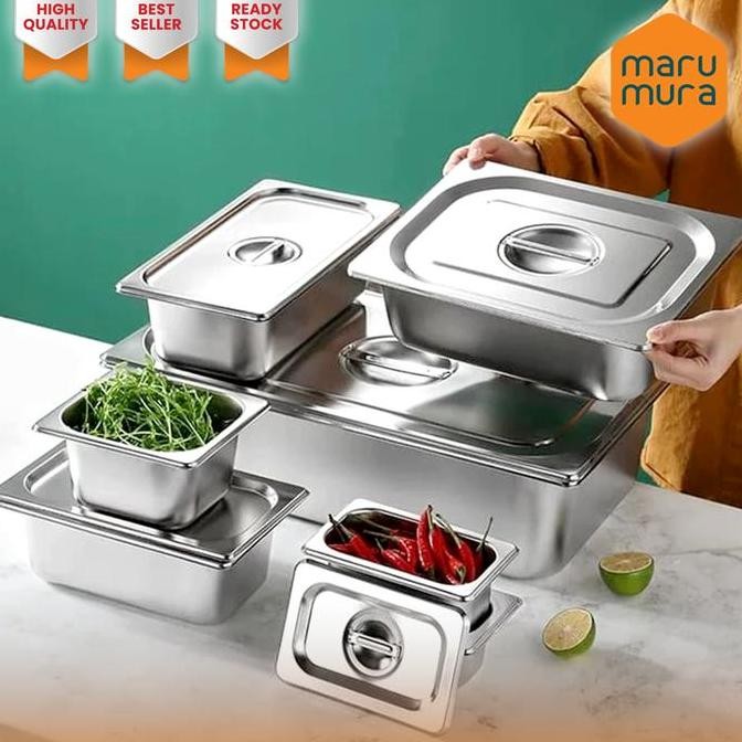 Cover Food / Gn Pan Stainless Steel | Penutup Makanan Stainless Steel | Cover Food Pan Allshop