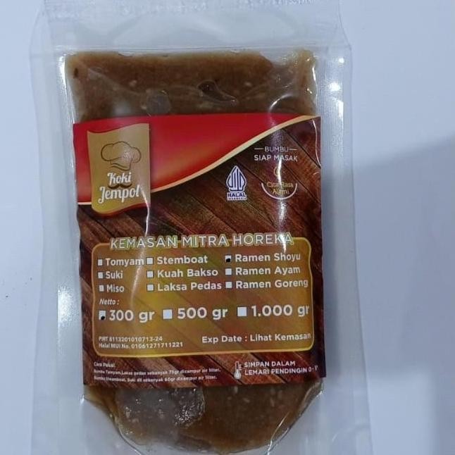

Bumbu Kuah Ramen Original Shoyu Pouch 300gr
