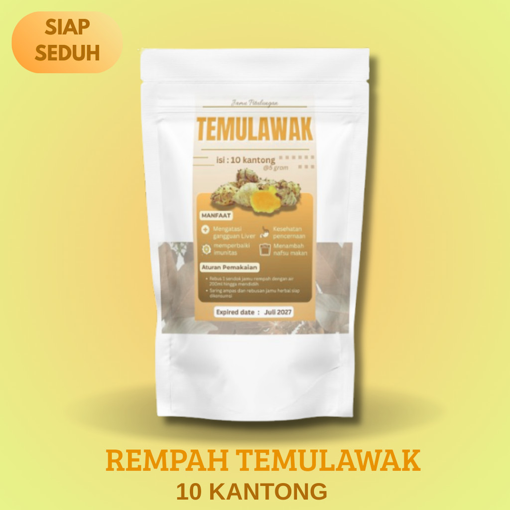 

rempah herbal temulawak 10kantong