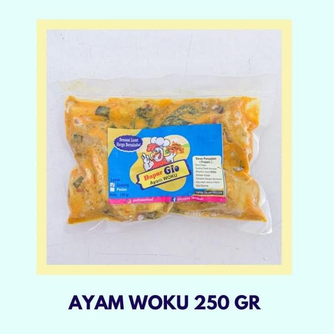 

Ayam Woku berat 250 gr