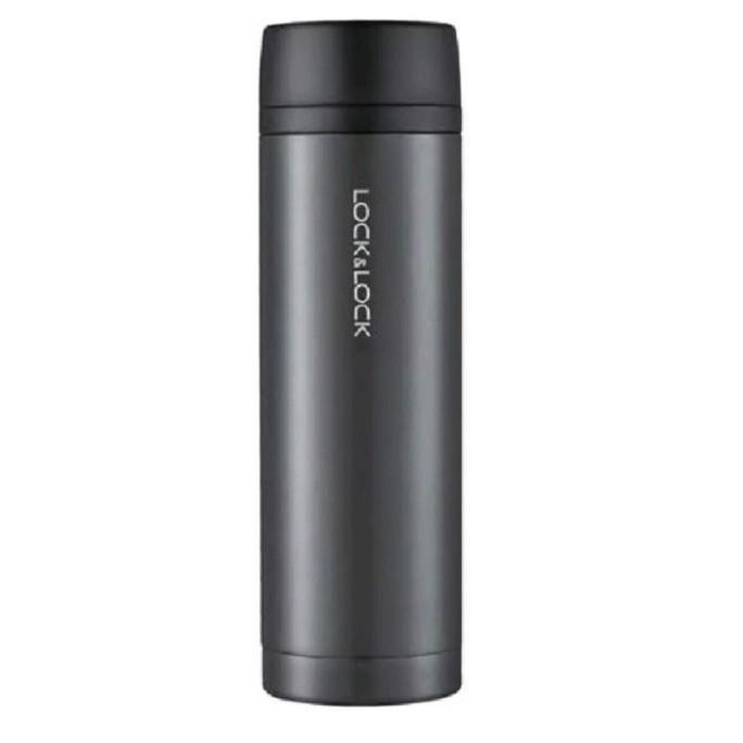 LOCK N LOCK COMPACT TUMBLER 250ML BLACK BOTOL MINUM TERMOS LHC4133 - M