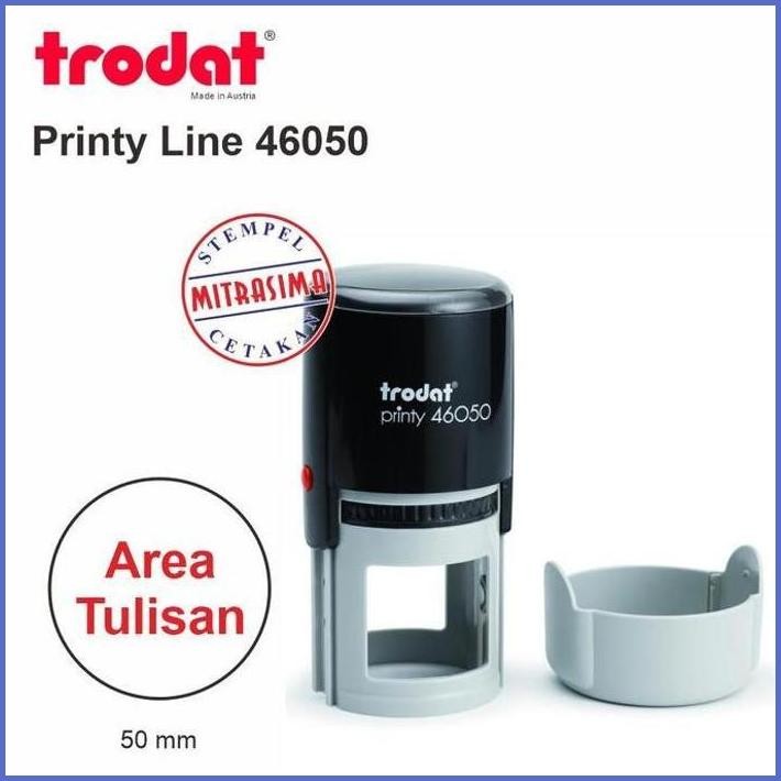 

STOCK NEW STEMPEL TRODAT 46050 ( MODEL BULAT ) TERLARIS