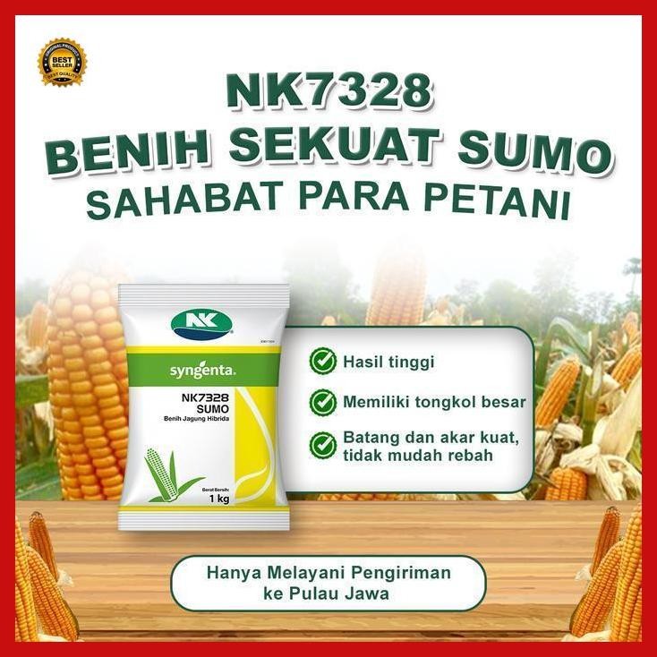 (Promo) Benih Jagung Nk 7328 | Nk Sumo - 5Kg Bestseller