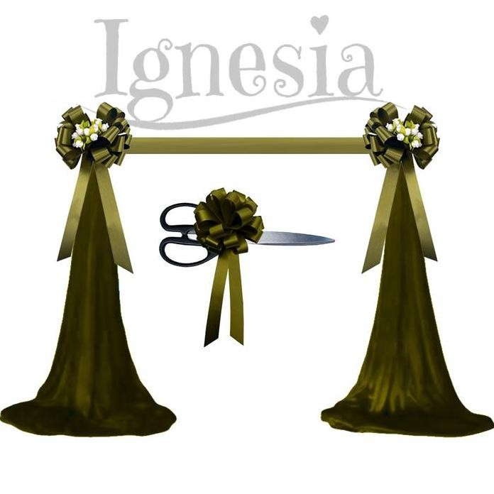 

Diskon Pita Bunga Dekorasi Peresmian Gunting Pita Grand Opening Kantor Toko Gedung Set Gunting Siap Pakai Bahan Kain Satin Putih Tali Panjang 3 Meter Pita Gantung Hiasan Prop Foto