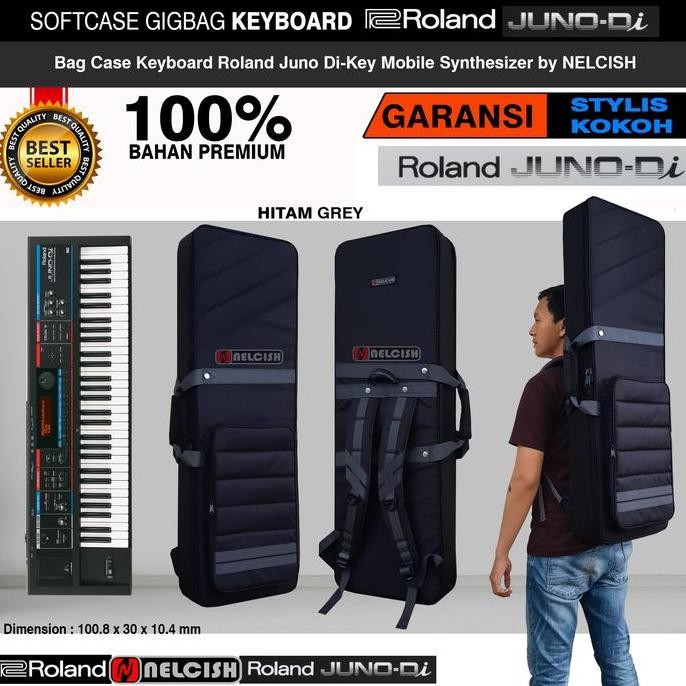 Tas Gigbag Softcase Keyboard Roland JUNO-DI Key Mobil Synthesizer