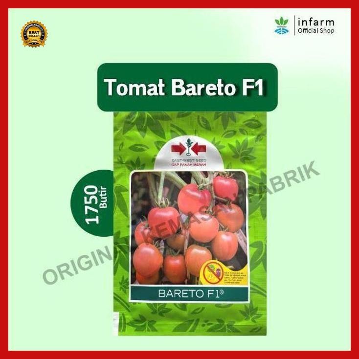 (Ready) Infarm -   Bibit Tomat Bareto F1 Benih Tomat Bareto 1750 Biji Original Bestseller